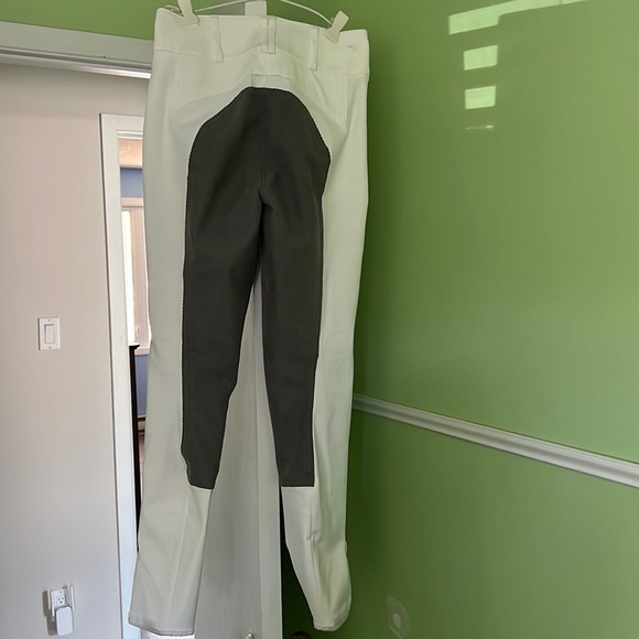 Pikeur show breeches, white with full bottom grey suede. Never worn - Picture 2 of 5